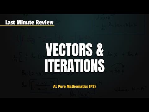 LAST MINUTE REVIEW | VECTORS & ITERATION thumbnail
